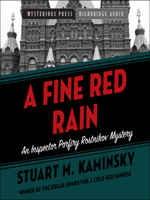 Title details for A Fine Red Rain by Stuart M. Kaminsky - Available